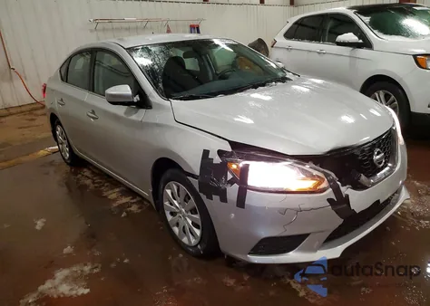 2018 Nissan Sentra S from USA, damaged, VIN 3N1AB7AP0JY206836